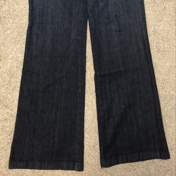 Ann Taylor Modern Fit Dark Blue Jeans - Picture 2 of 5